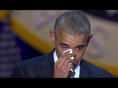 Read more about the article Obama Gets Emotional Thanking Michelle Obama at Farewell Speech/ Address Chicago 01/10/2017(3:11)