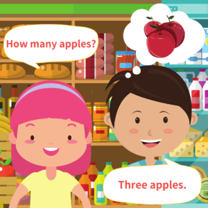 Read more about the article Unit 7 – How many apples? Three apples! / Numbers 1 to 20