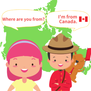 Read more about the article Unit 21.2 – Where are you from? I’m from Canada. Where is Dan from? He is from New Zealand.