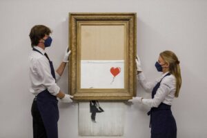 Read more about the article Regular – Shredded Banksy Artwork Sold for $25.4 Million