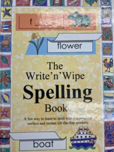 Read more about the article The Write’n’ Wipe Spelling Book