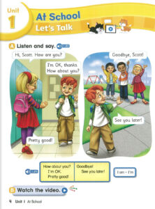 Read more about the article Let’s Go 2 – Unit 1 At School
