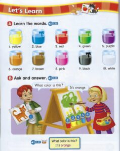 Read more about the article Let’s Go 1 Unit 2 Colors and Shapes Part 2