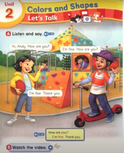 Read more about the article Let’s Go 1 Unit 2 Colors and Shapes Part 4 Review
