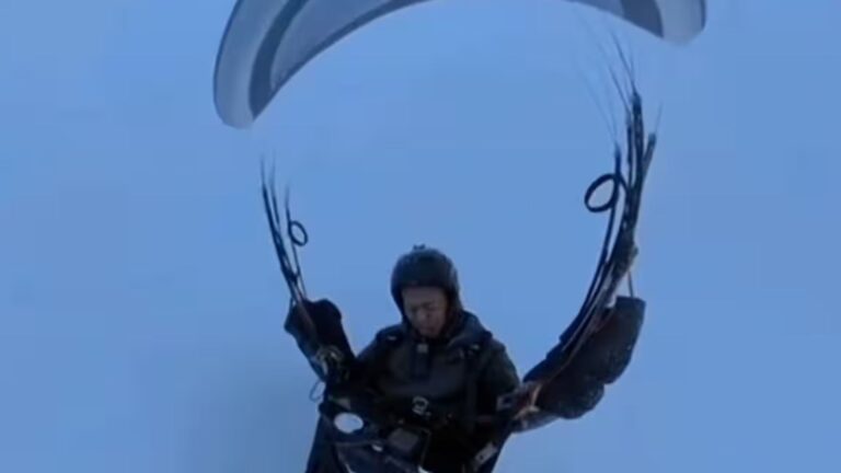 投稿についてもっと詳しく (6/4-9) Video of Chinese paraglider Peng Yujiang likely manipulated with AI, experts say
